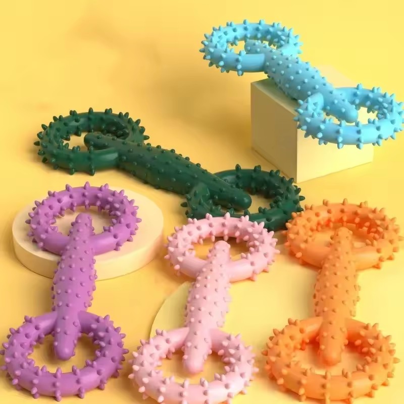 Suction Cup Dog Tug Toy - Pet Pull Ring Puppy Kauwspeeltje Hond