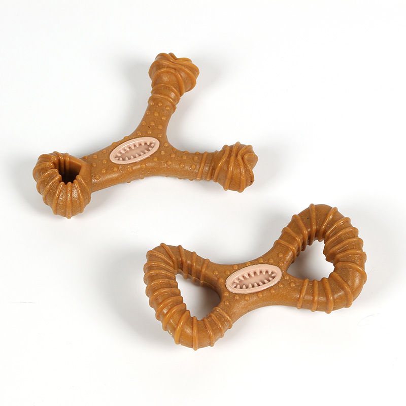Indestructible Dog Chew Toy - Nieuwe 15 cm Grote Ras Houten
