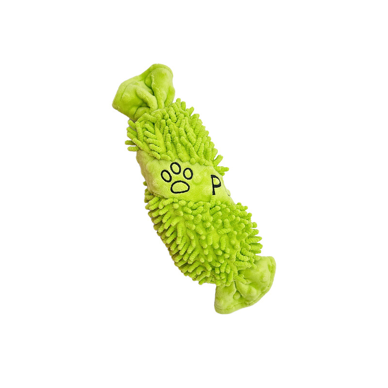 Indestructible Dog Chew Toy - Pluche speelgoed met geluid voor huisdieren,