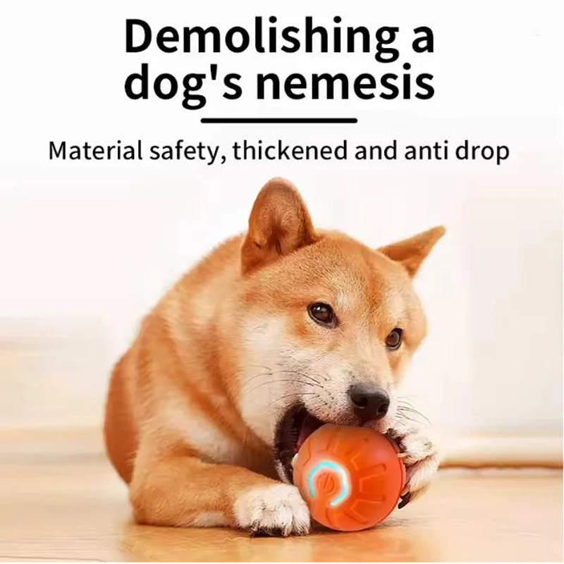 Automatic Moving Dog Ball - Intelligente interactieve speelgoedbal voor huisdieren Elektronische