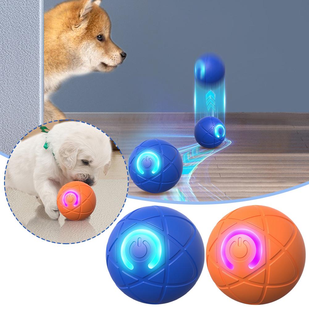Automatic Moving Dog Ball - Elektronisch interactief huisdierspeelgoed Slimme hondenspeelgoedbal USB