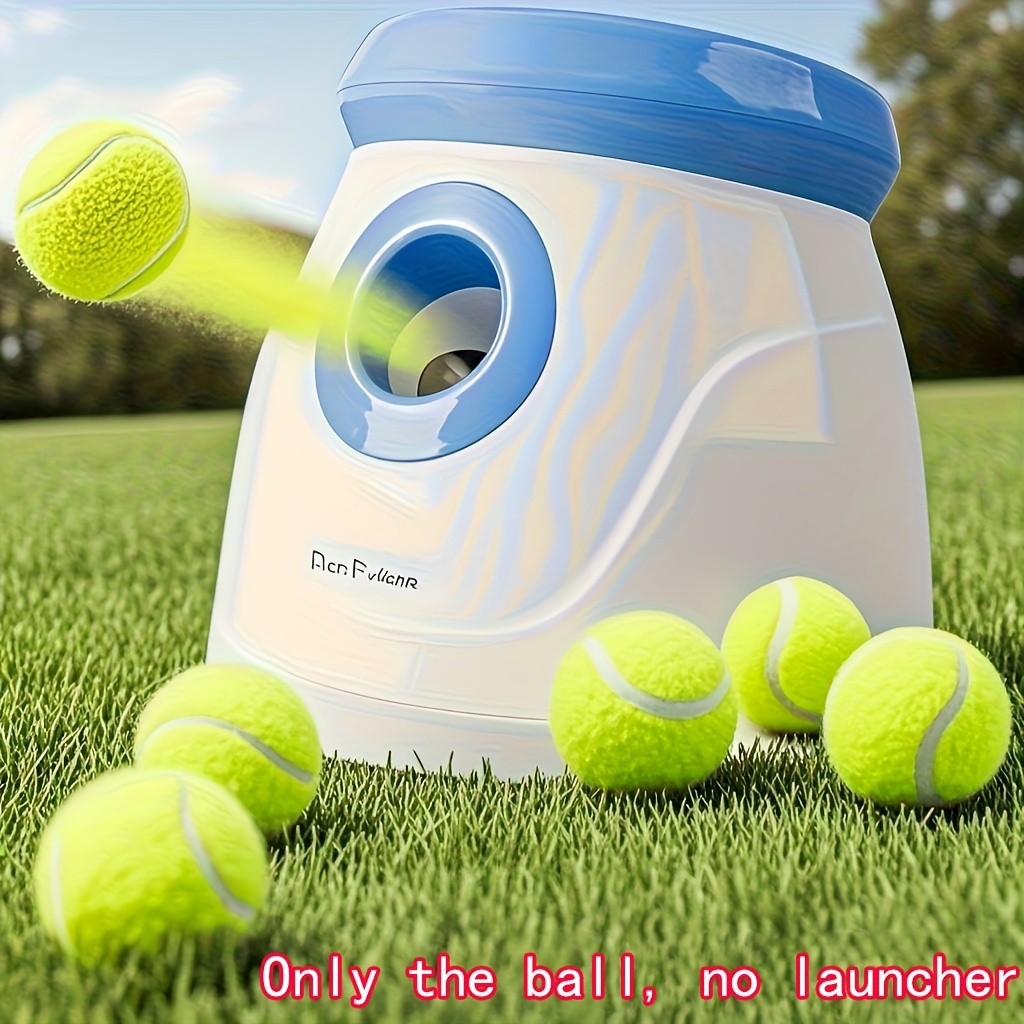 Interactive Squeaky Plush Dog Toy - Interactief gestreept rubberen tennis hondenspeelgoed -