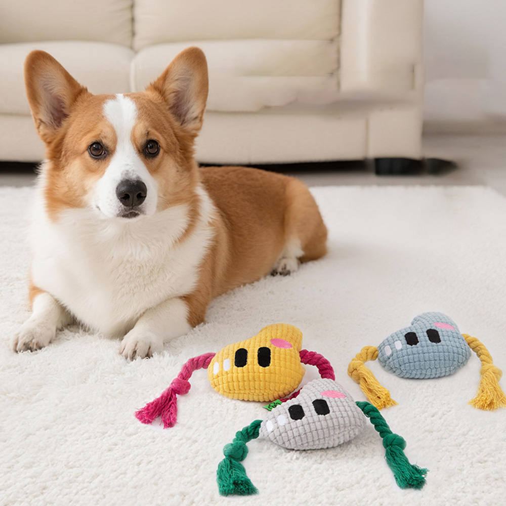 Dog Rope Toy Aggressive Chewers - Kauwspeeltje voor honden - Duurzaam touwknoop