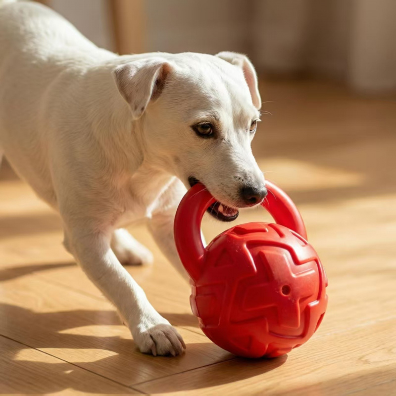 Interactive Squeaky Plush Dog Toy - Educatief interactief hondenspeelgoed, geluidmakend product voor