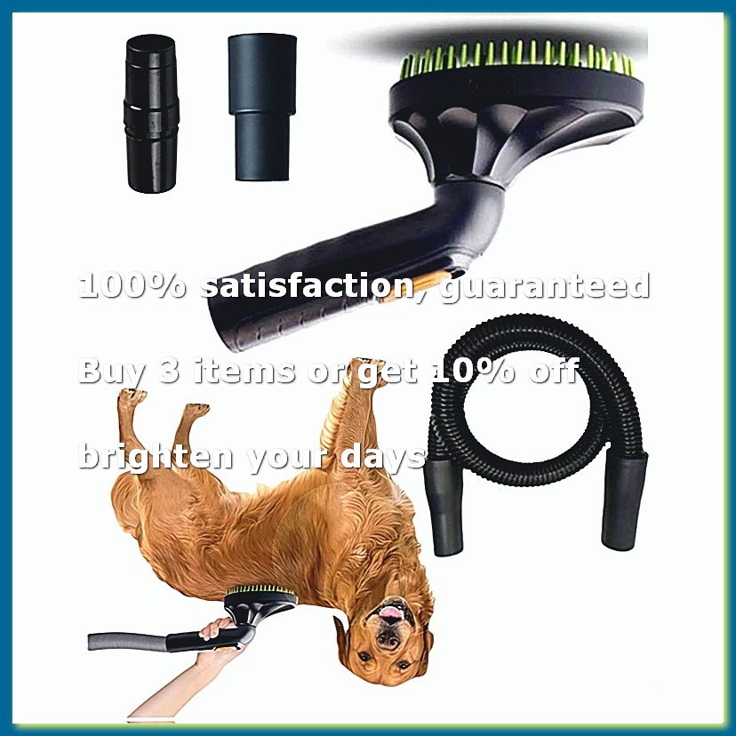 Pet Grooming - Vachtverzorgingsset voor stofzuigers - Huisdierverzorgingsstofzuigeraccessoire -