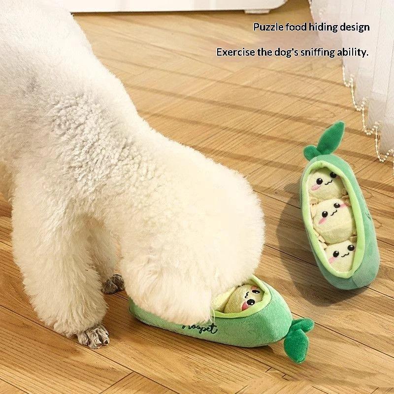 1 Stuk Kleine Honden Erwtenkap - Interactive Squeaky Plush Dog Toy recensie en prijs