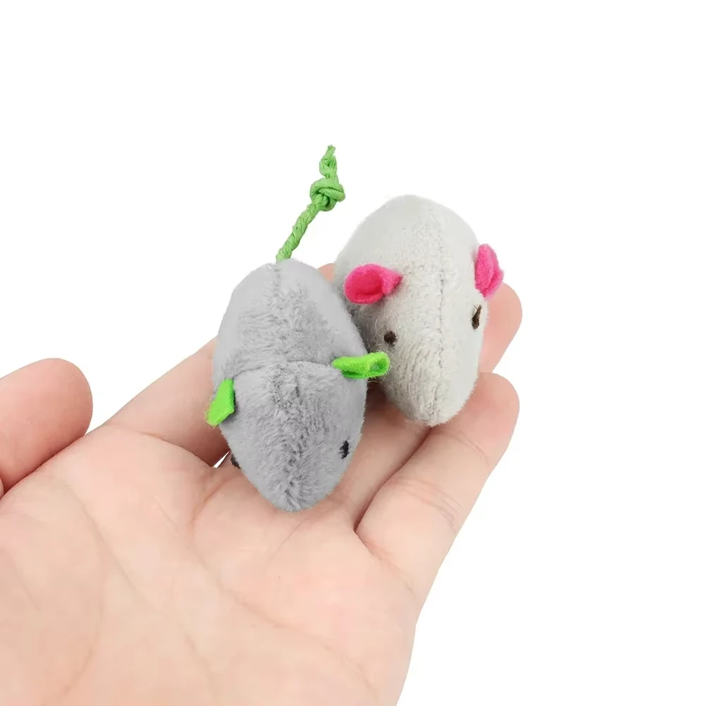 5pcs Rammelaar Kat Muis Speelg - Catnip Interactive Plush Mouse recensie en prijs