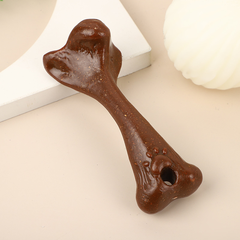 Hondenkauwspeeltje met grote b - Teeth Cleaning Dog Chew Bone recensie en prijs