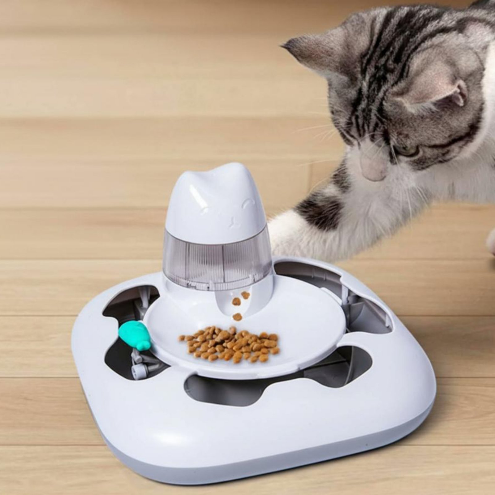 Kattenjachtspelautomaat Intera - Cat Toys recensie en prijs