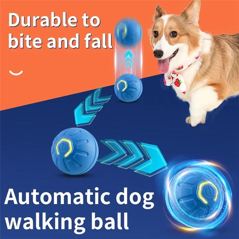 AT84-2PCS Smart Dog Ball Elekt - Automatic Moving Dog Ball recensie en prijs