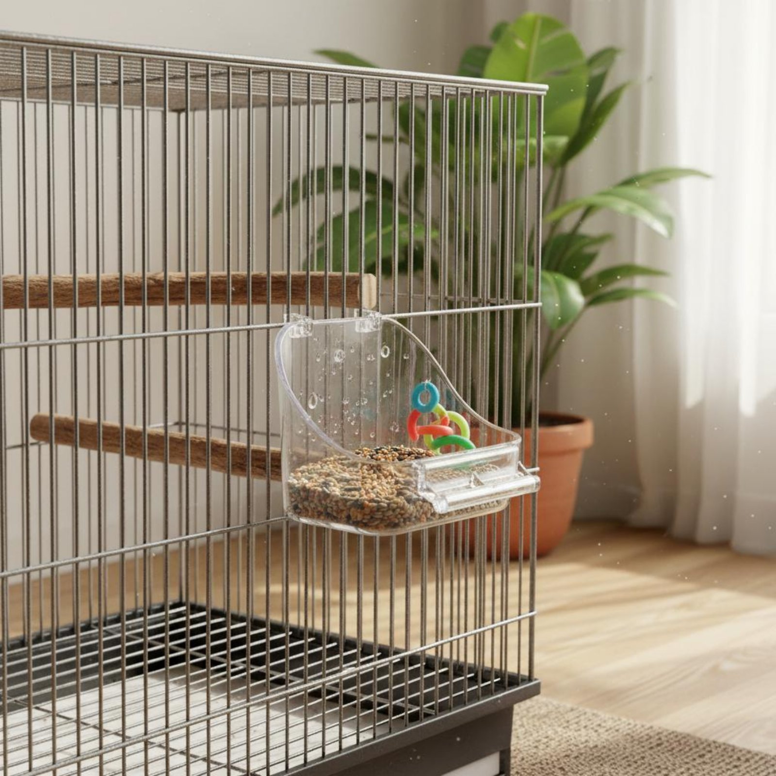 Voederbak voor vogels, afneemb - Pet Feeders recensie en prijs