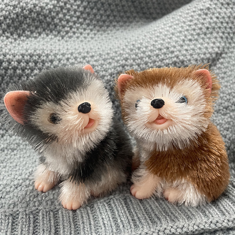 5 inch siliconen mini-dierenho - Interactive Squeaky Plush Dog Toy recensie en prijs