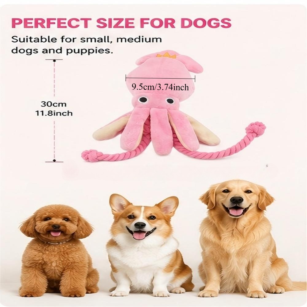 Grote Pluche Octopus Hondenspe - Dog Rope Toy Aggressive Chewers recensie en prijs
