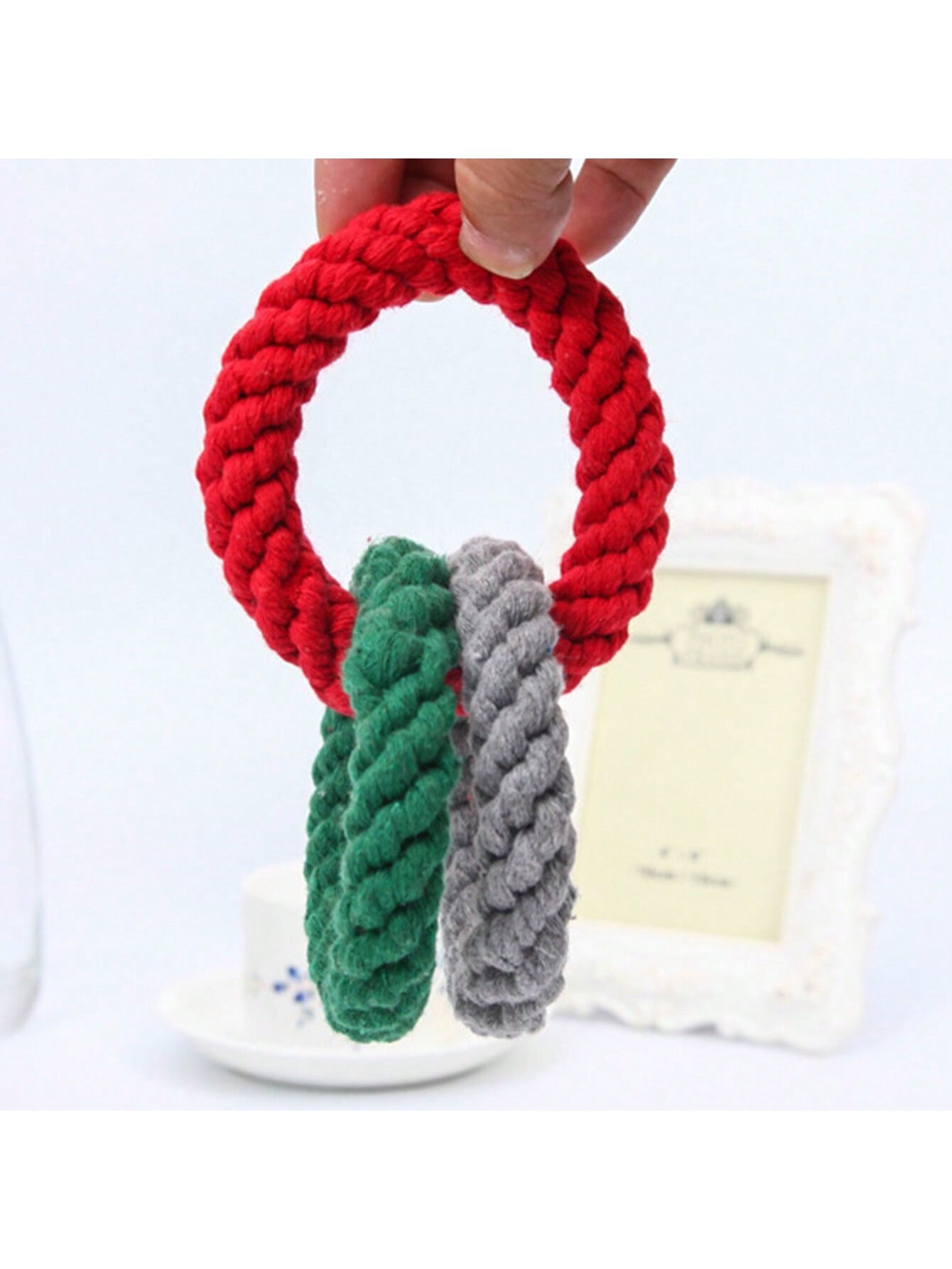 1 stuk Grote, stevige kauwspee - Dog Rope Toy Aggressive Chewers recensie en prijs