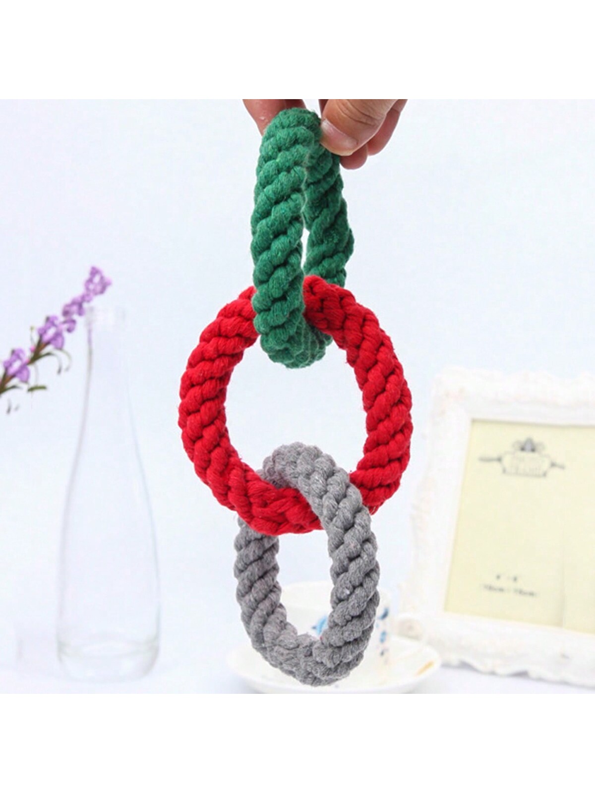 1 stuk Grote, stevige kauwspee - Dog Rope Toy Aggressive Chewers recensie en prijs
