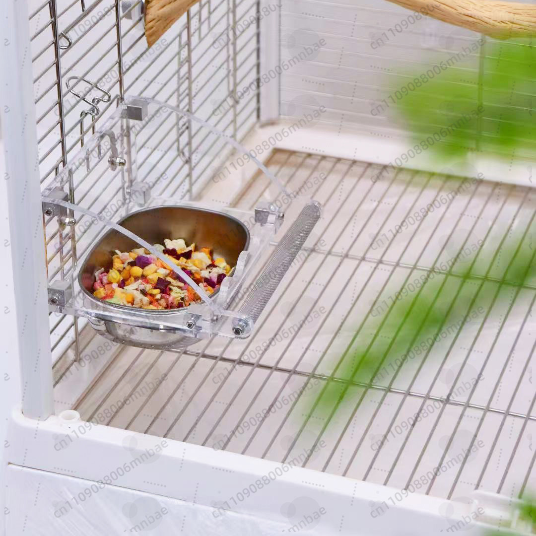 Voerbak voor papegaaien, roest - Pet Feeders recensie en prijs