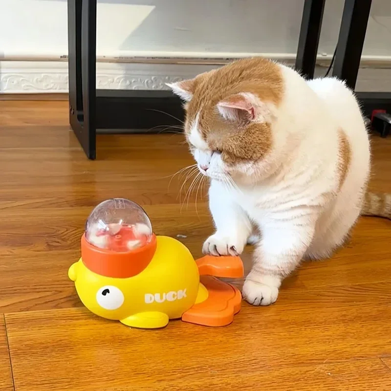 Gele eendvormige interactieve  - Dog Puzzle Feeder Toy recensie en prijs