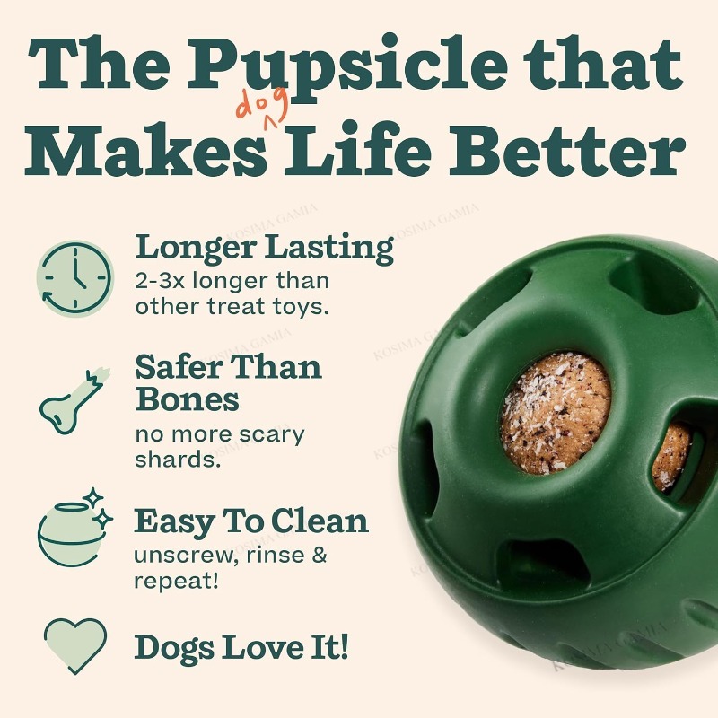 Luxe moderne interactieve slow - Rubber Treat Dispensing Dog Toy recensie en prijs