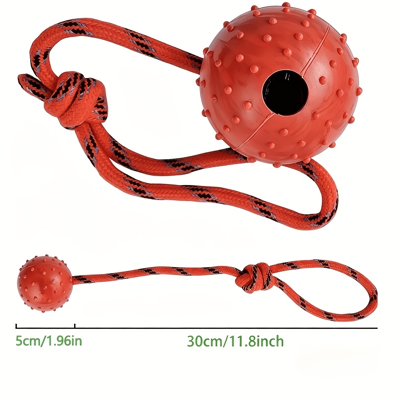 2-pack duurzame rubberen honde - Dog Rope Toy Aggressive Chewers recensie en prijs