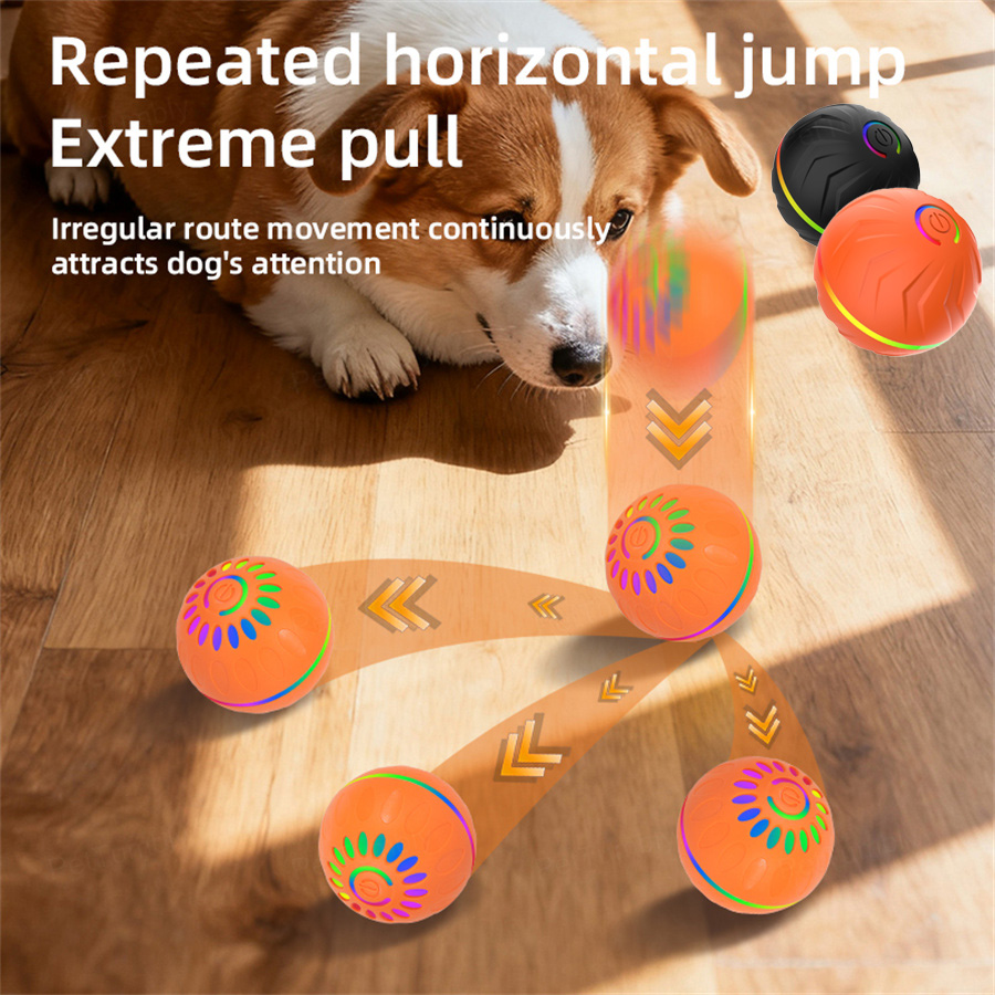 Interactieve slimme hondenspee - Automatic Moving Dog Ball recensie en prijs