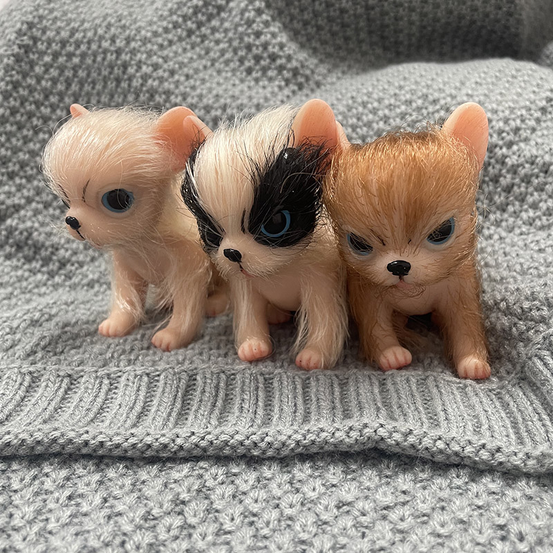 5 inch siliconen mini-dieren C - Interactive Squeaky Plush Dog Toy recensie en prijs