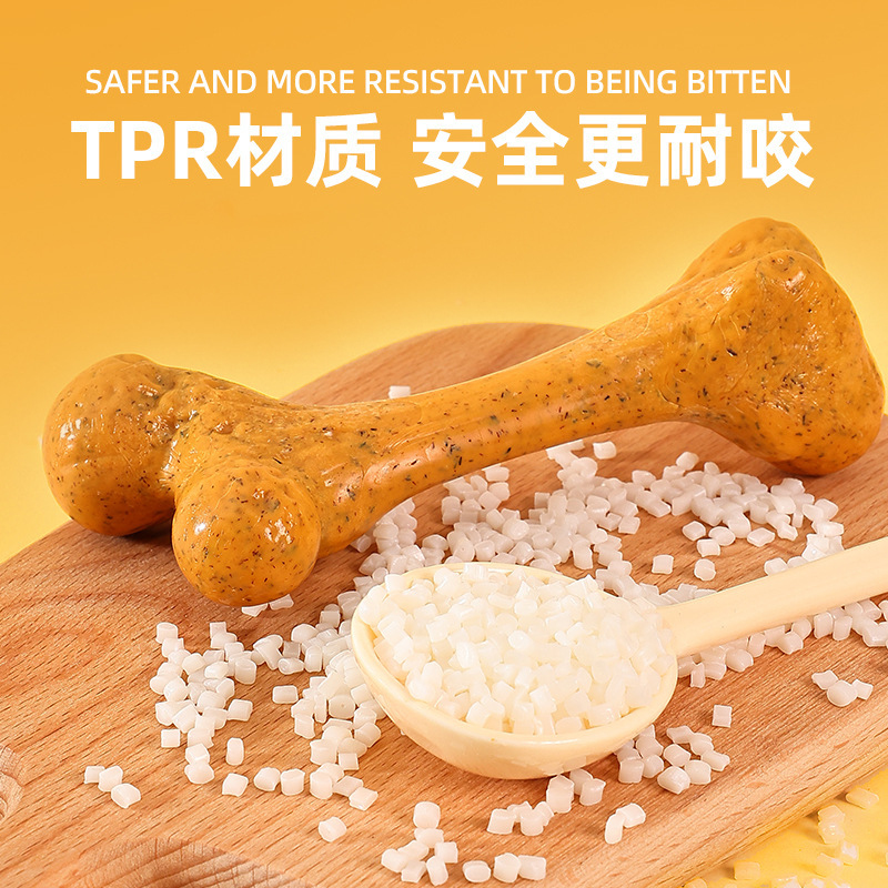 Hondenspeelgoed TPR Duurzaam k - Teeth Cleaning Dog Chew Bone recensie en prijs