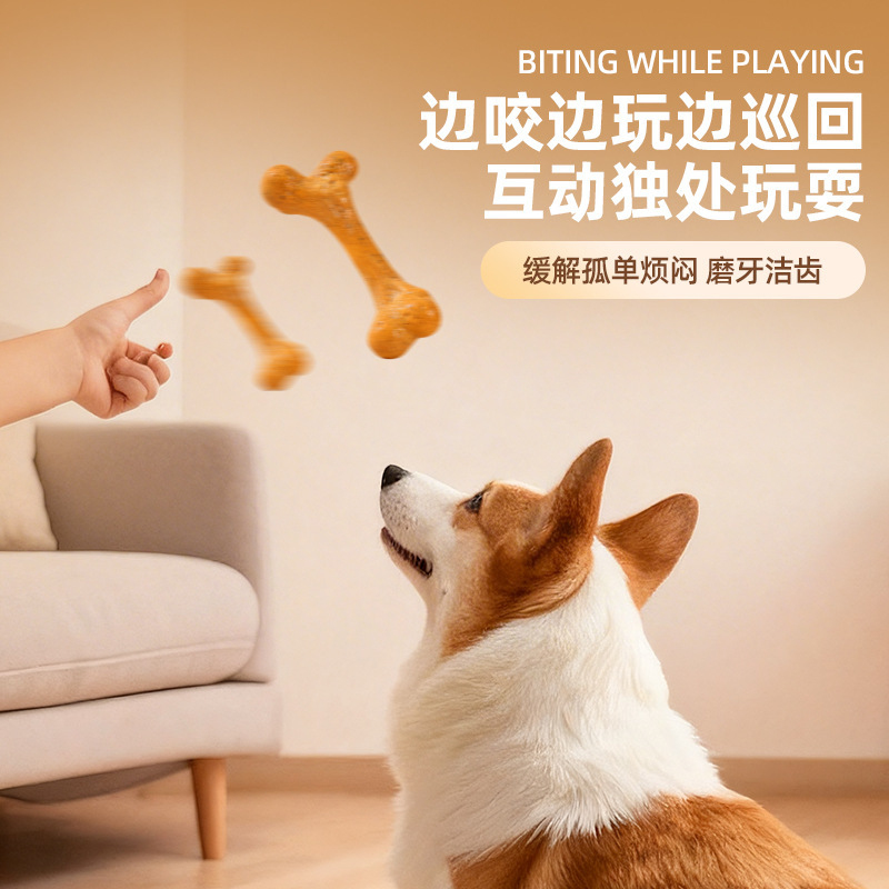 Hondenspeelgoed TPR Duurzaam k - Teeth Cleaning Dog Chew Bone recensie en prijs